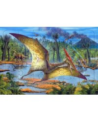 Пазл Динозавр Птеродактиль, 30 элементов