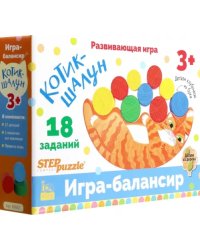 Развивающая игра балансир Котик-шалун