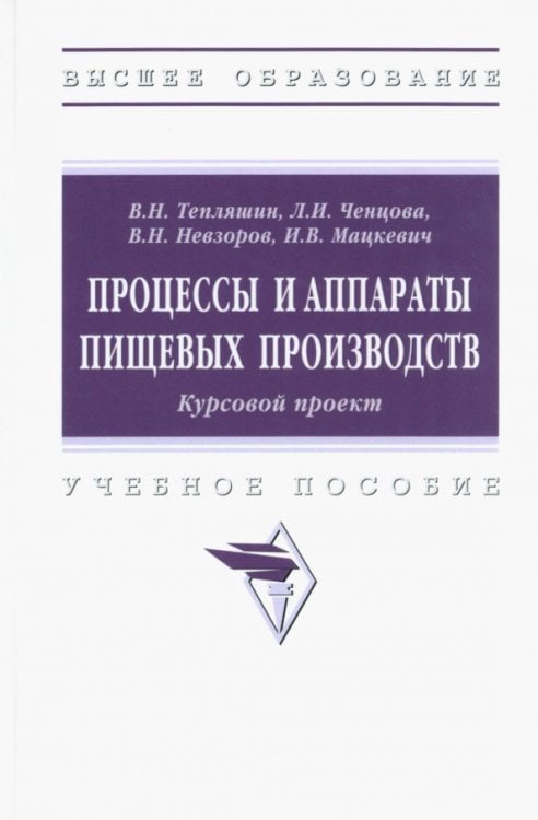 Процессы и аппараты пищевых производств. Курсовой проект