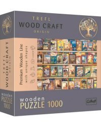 Puzzle-1000 Путеводители по миру, деревянный