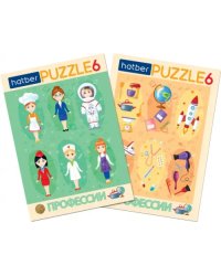 Puzzle-6 в рамке 2 в 1 О чем мечтают девочки