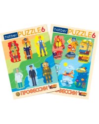 Puzzle-6 в рамке 2 в 1 О чем мечтают мальчики
