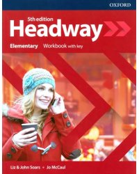 Headway. Fifth Edition. Elementary. Workbook with Key