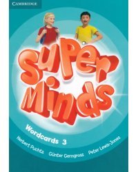 Super Minds. Level 3. Wordcards. Pack of 83