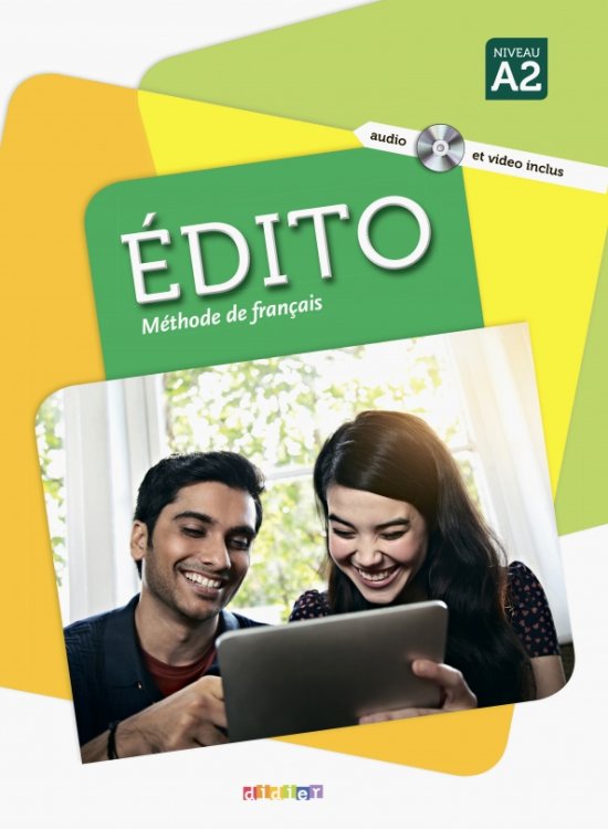 Edito 2 niv.A2 – Livre + CD mp3 + DVD