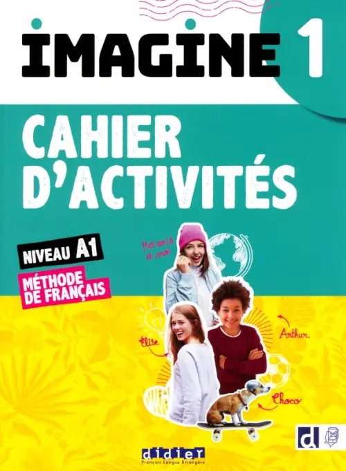 Imagine 1. A1. Cahier d'activités + CDmp3 + didierfle app