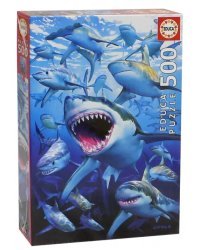 Пазл-500 Стая акул