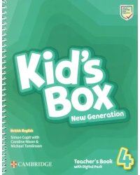 Kid's Box New Generation. Level 4. Teacher's Book with Digital Pack