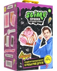 Slime Лаборатория Пранк Десерт пирожное