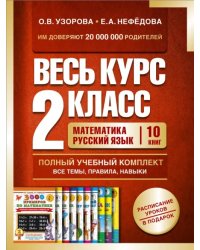 Весь курс 2 класса. Полный учебный комплект из 10 книг