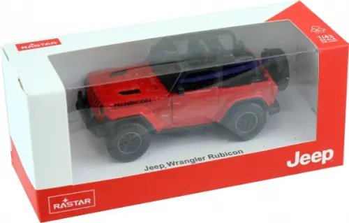 Машина металлическая JEEP Wrangler Rubicon