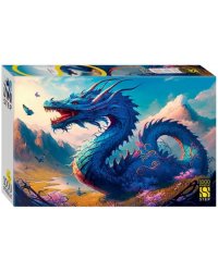 Пазл-1000 Синий дракон