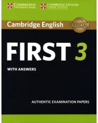 Cambridge English First 3. Student's Book with Answers