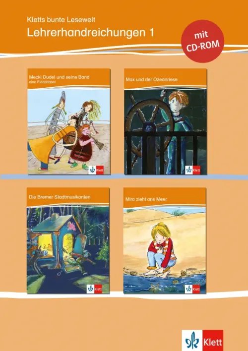 Kletts bunte Lesewelt. Lehrerhandreichungen 1. Buch mit Audio-CD und CD-ROM