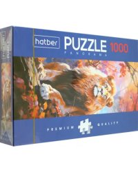 Puzzle-1000 Панорама. Лев