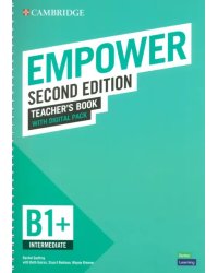 Empower. Intermediate. B1+. Second Edition. Teacher's Book with Digital Pack