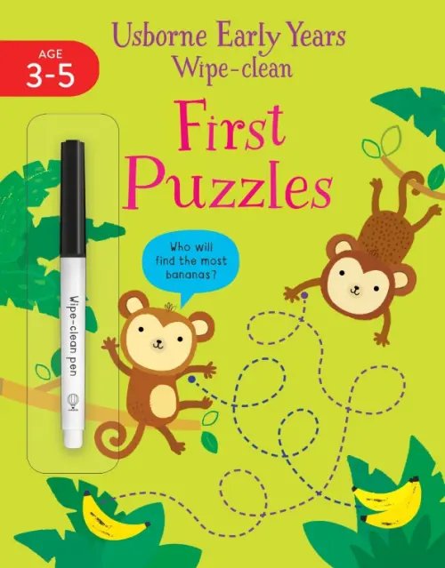 Early Years Wipe-Clean First Puzzles