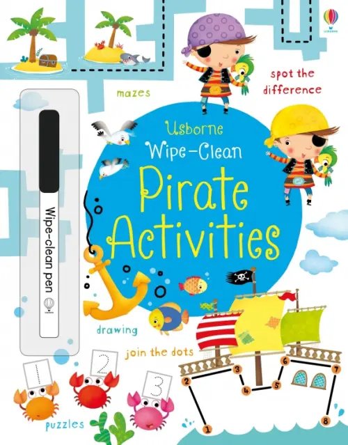 Wipe-Clean Pirate Activities