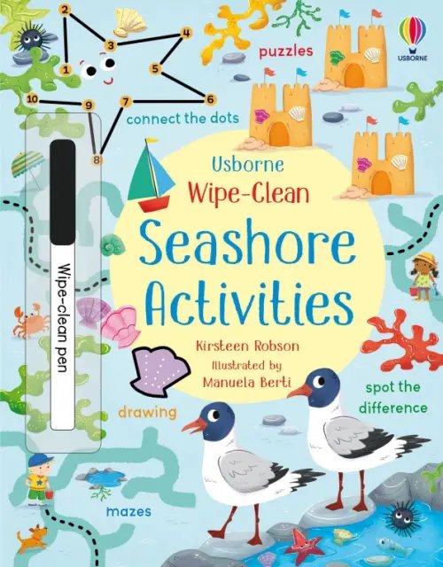 Wipe-Clean Seashore Activities