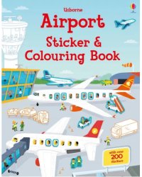 Airport Sticker and Colouring Book