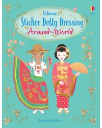 Sticker Dolly Dressing Around the World