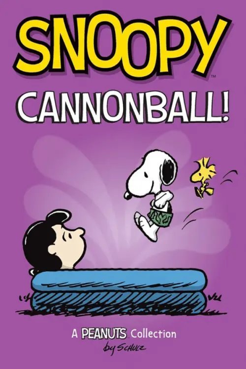 Snoopy. Cannonball!