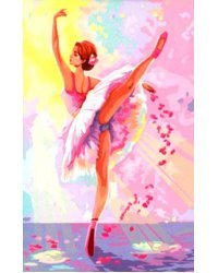 Картина по номерам на холсте Балерина