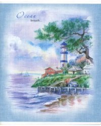 Тетрадь Живопись, 48 листов, А5, клетка, в ассортименте