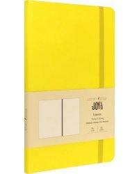 Блокнот JoyBook. Лимонный, 96 листов, А5, точка