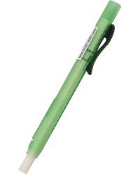 Ластик-карандаш выдвижной Click Eraser 2, зеленый корпус