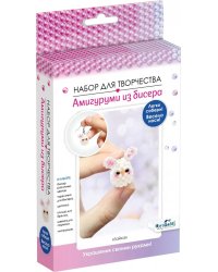 Амигуруми из бисера Зайка