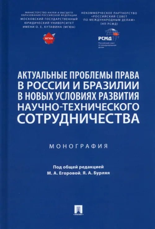 Актуальные проблемы права в России и Бразилии в новых условиях развития. Монография