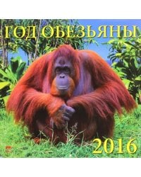 Календарь настенный на 2016 год. Год обезьяны