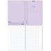 Тетрадь общая Классика CoverPrо Pastel, сиреневый, А4, 96 листов, клетка, с пластиковой обложкой