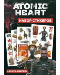 Набор стикеров Atomic Heart. Дизайн 1