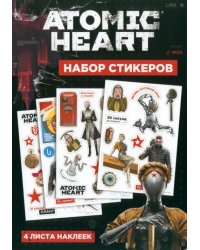 Набор стикеров Atomic Heart. Дизайн 4