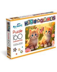 Kids Games. Пазл-160. Котята