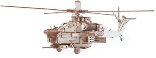 Конструктор из дерева Ударный боевой вертолет