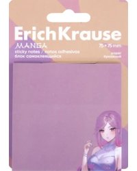 Блок самоклеящийся бумажный Manga, 50 листов