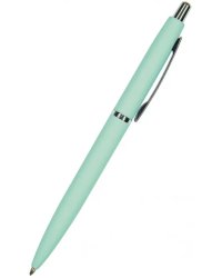 Ручка шариковая автоматическая San Remo, синяя, цвет корпуса мятный, в футляре