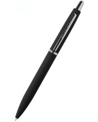 Ручка шариковая автоматическая San Remo, синяя, цвет корпуса черный, в футляре
