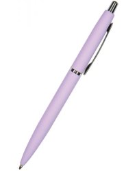 Ручка шариковая автоматическая San Remo, синяя, цвет корпуса сиреневый, в футляре
