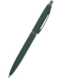 Ручка шариковая автоматическая San Remo, синяя, цвет корпуса зеленый, в футляре
