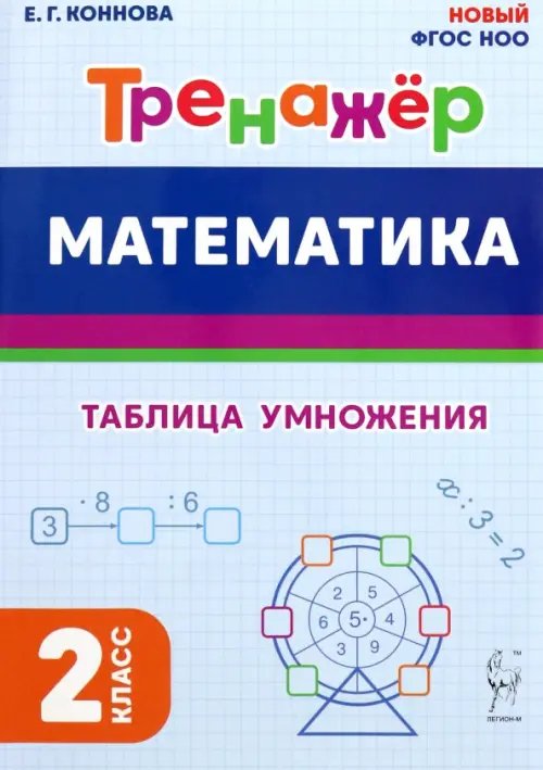 Математика. 2 класс. Тренажёр. Таблица умножения