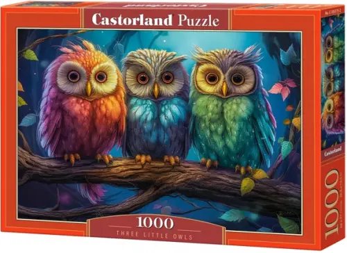 Puzzle-1000. Три совушки