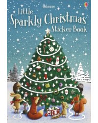 Little Sparkly Christmas Sticker book