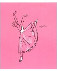Тетрадь Ballet, 96 листов, линия, в ассортименте