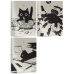 Тетрадь Naughty Cat, A4, 80 листов, клетка, в ассортименте