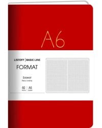 Блокнот Format. No 4, 60 листов, клетка, А6+