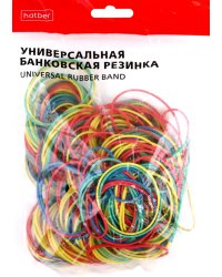 Резинка банковская цветная, 50 мм х 80 мм, 200 гр